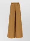 Max Mara Wide Linen And Silk Trousers
