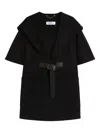 Max Mara Dorico Cashmere-felt Hooded Jacket In Black