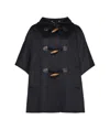Max Mara Hooded Casual Jacket In Black