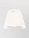 Max Mara Hooded Design Long Sleeves Machine Wash In White