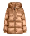 Max Mara Down Puffer Jacket In Pink