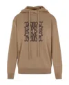 Max Mara Edy Hooded Sweater In Brown