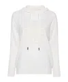 Max Mara Black Wool Clothing Sweaters In White