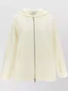Max Mara Hooded Sweatshirt With Front Pockets And Long Sleeves