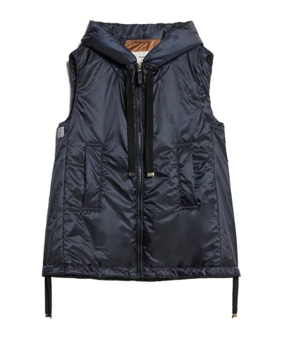 MAX MARA MAX MARA THE CUBE ZIP-UP DRAWSTRING GILET