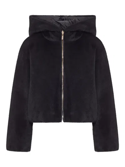 MAX MARA HOODED ZIP-UP JACKET