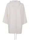 Max Mara Hooded Wool Wrap Cardigan