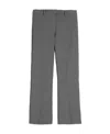 Max Mara Umanita Cotton Blend Trousers In Gray