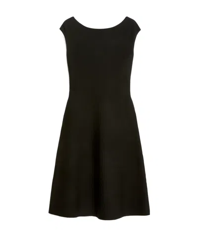 Max Mara Horn Dress In Black