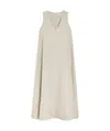 Max Mara Women's Simeone Linen Sleevesless Dress In Nude