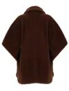 Max Mara Buttoned Pocket Jacket In Brown