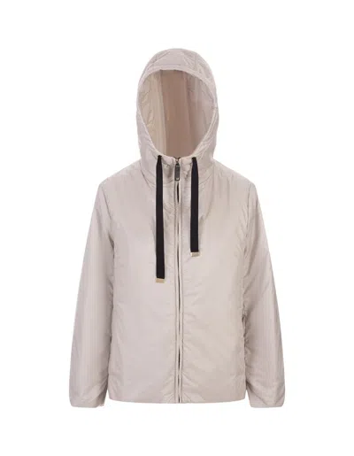 Max Mara Ice Greenh Travel Jacket In White