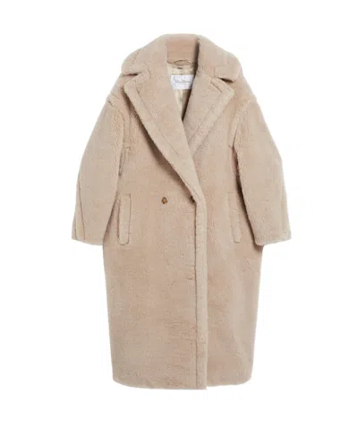 Max Mara Icon Teddy Bear Alpaca And Wool Coat