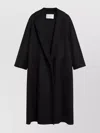 Max Mara Iconic Ludmilla Cashmere Coat With Kimono Sleeves In Black