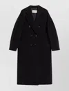 Max Mara Iconic Tailored Wool Cashmere Coat In Black
