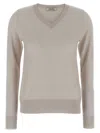 Max Mara 'idoneo' Sweater In Neutral