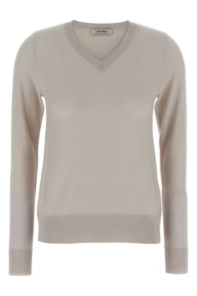 Max Mara 'idoneo' Sweater In White
