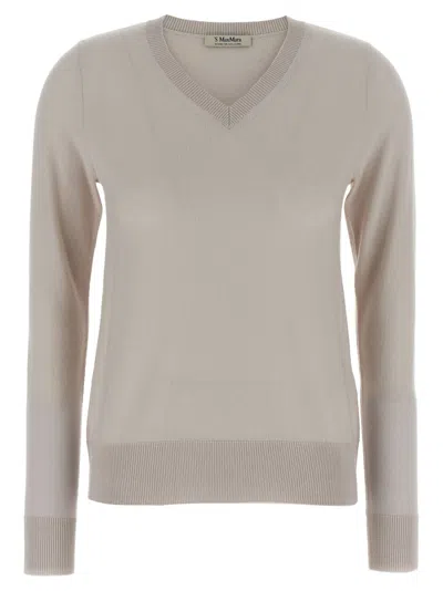 Max Mara 'idoneo' Sweater In White