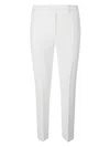 Max Mara Pantalón Casual - Blanco In White