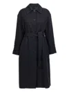 Max Mara Ilde Coats And Trench Coats Blue In Blue