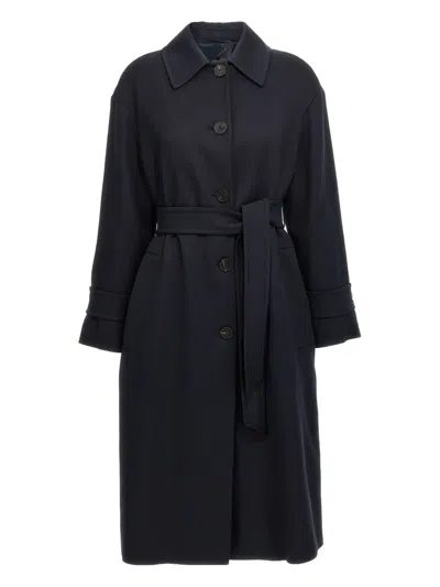 MAX MARA ILDE BELTED SINGLE-BREASTED COAT