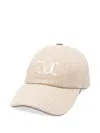 Max Mara Mxacircense Logo Baseball Cap In Neutral
