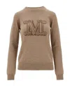 Max Mara Pamir Cashmere Sweater In Brown
