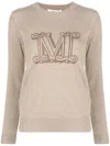Max Mara Intarsia-knit Cashmere Jumper In Pink