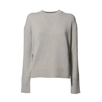 Max Mara Ireland Wool Sweater Sand Cashmere In Gray