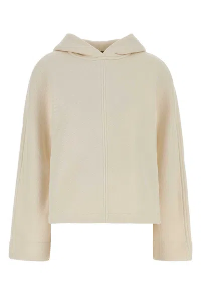 Max Mara Ivory Cotton Blend Pere Sweatshirt In Neutral