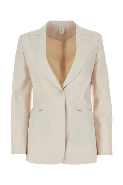 MAX MARA IVORY DUCHESSE AVORIAZ BLAZER