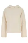 Max Mara Ivory Cotton Blend Gary Sweatshirt In White