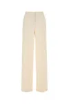 Max Mara Orche Straight-leg Tailored Pants In Bianco