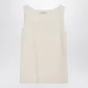 Max Mara Pentola Tank Top In Nude