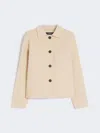 Max Mara Ivory Woman Jacket In Neutral