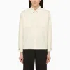 MAX MARA MAX MARA IVORY WOOL-BLEND SHIRT WOMEN