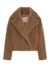 Max Mara Gardone Casual Jackets And Parka Brown In Multi