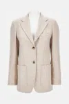 Max Mara Jacket In Gray