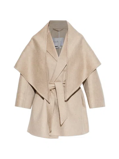 Max Mara Jacket In Beige