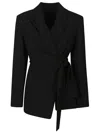 Max Mara Jacket In Black
