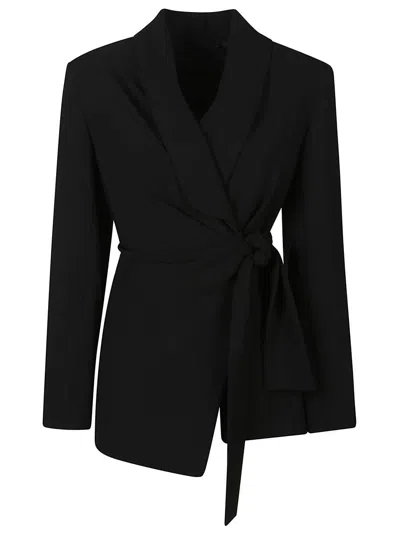 Max Mara Jacket In Black