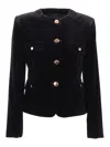 Max Mara Ilex Pocket Jacket In Black