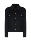 Max Mara Jacket In Black