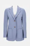 Max Mara Jacket In Blue