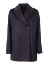 Max Mara Jacket In Blue
