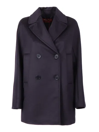 Max Mara Jacket In Blue