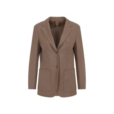 Max Mara Jacket In Brown