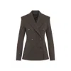 Max Mara Zulma Principe Di Galles Jacket In Brown
