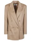 Max Mara Jacket In Brown
