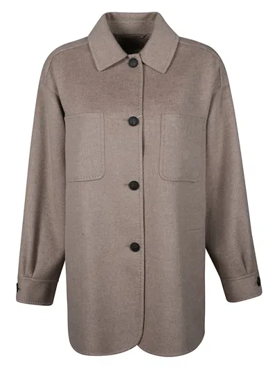 Max Mara Jacket In Brown